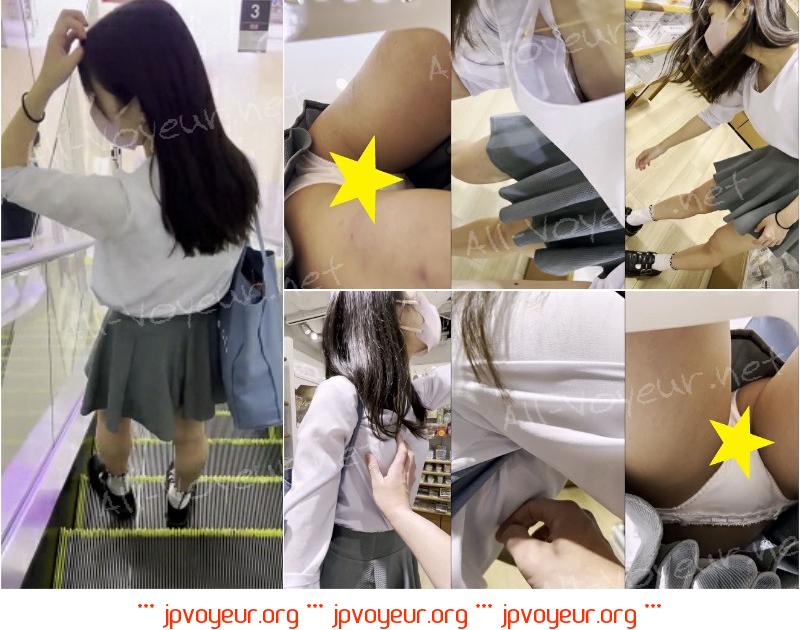 【おっぱい痴かん33後編】生おっぱいやお尻、股間まで触られまくる前回の激カワちゃんww