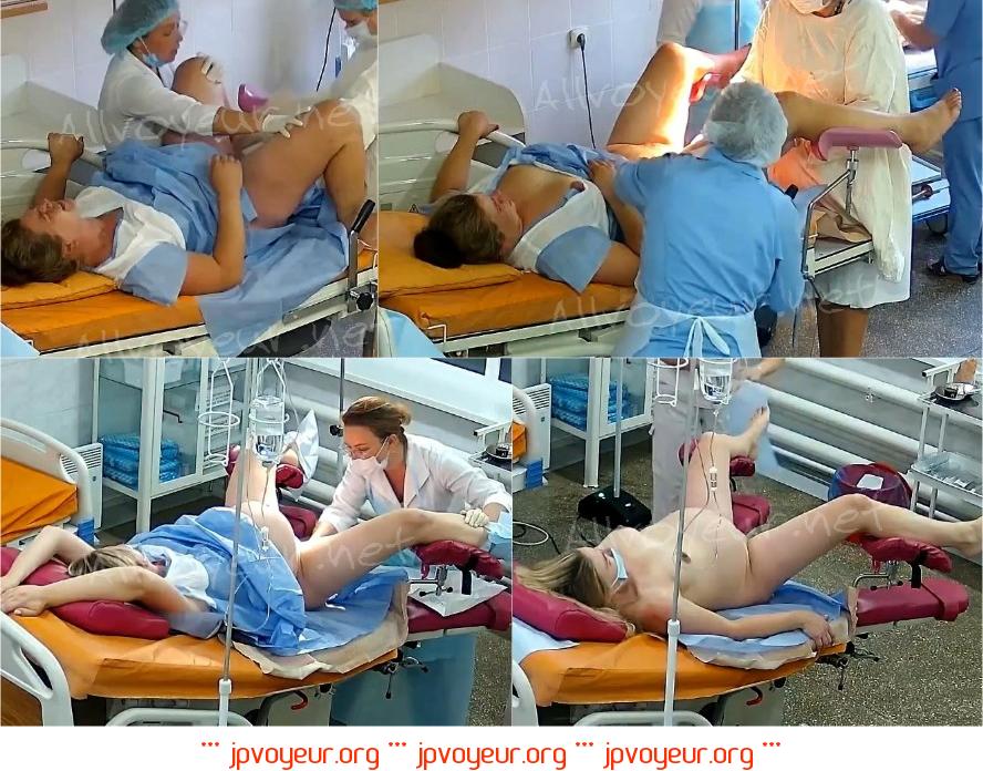 Vaginal exam women in maternity hospital 13-15