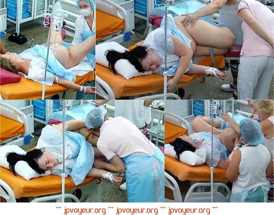 Vaginal exam women in maternity hospital 1-6