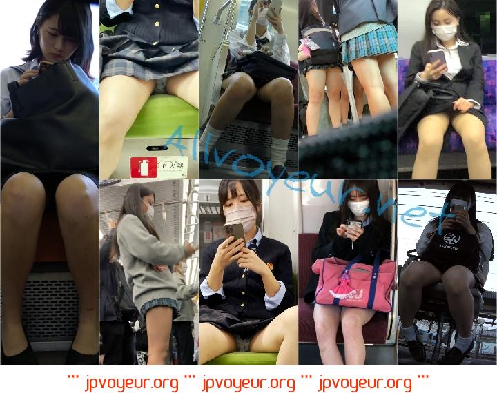 東京を知らないリクスー美女にガチ痴漢した , ギャルJK電車対面, ジム終わり美脚OL★電車対面