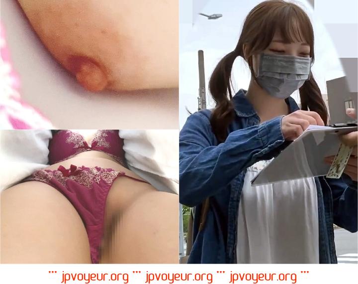 【！！神アングル！！】《激かわ癒し系JDの鮮やかすぎる筒抜けローアングル》《マイクロカメラ内蔵万歩計》