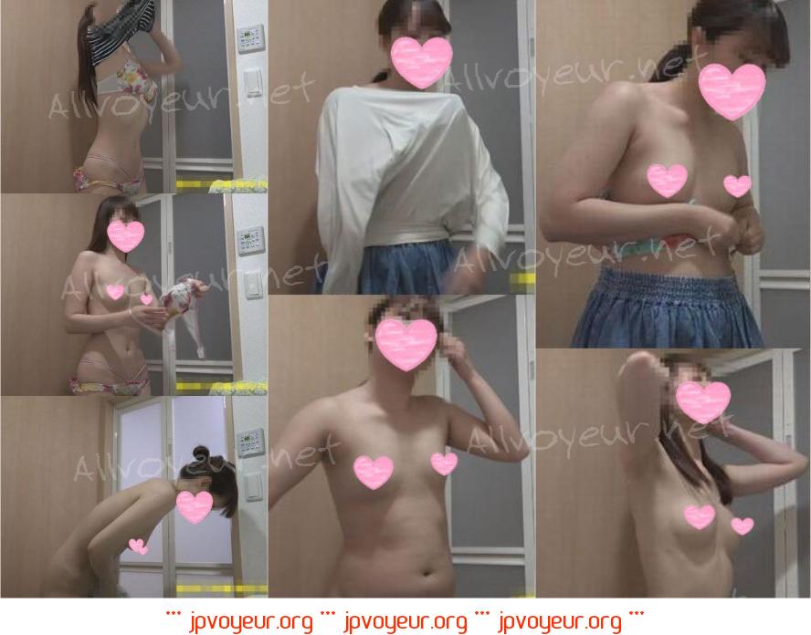 【民泊着替え】 ぽっちゃりガールとふわふわガ ール－44、45人目－