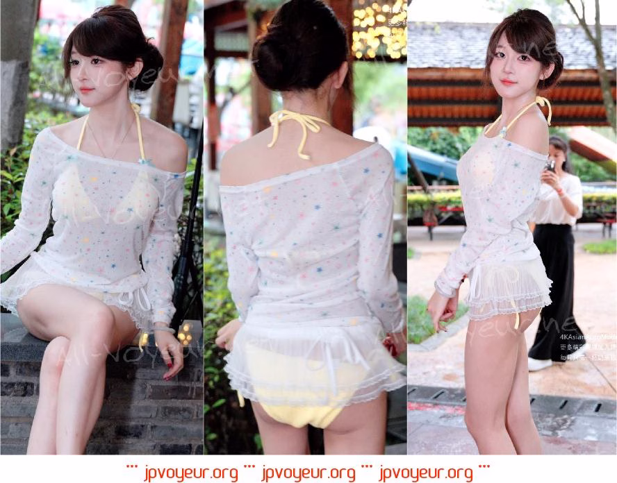 4K 比基尼泳装 天目湖水世界 #龙虾 拍摄花絮 网红车模 아주르 레인 수영복 비키니 swimsuit bikini アズールレーン 비키니 룩북
