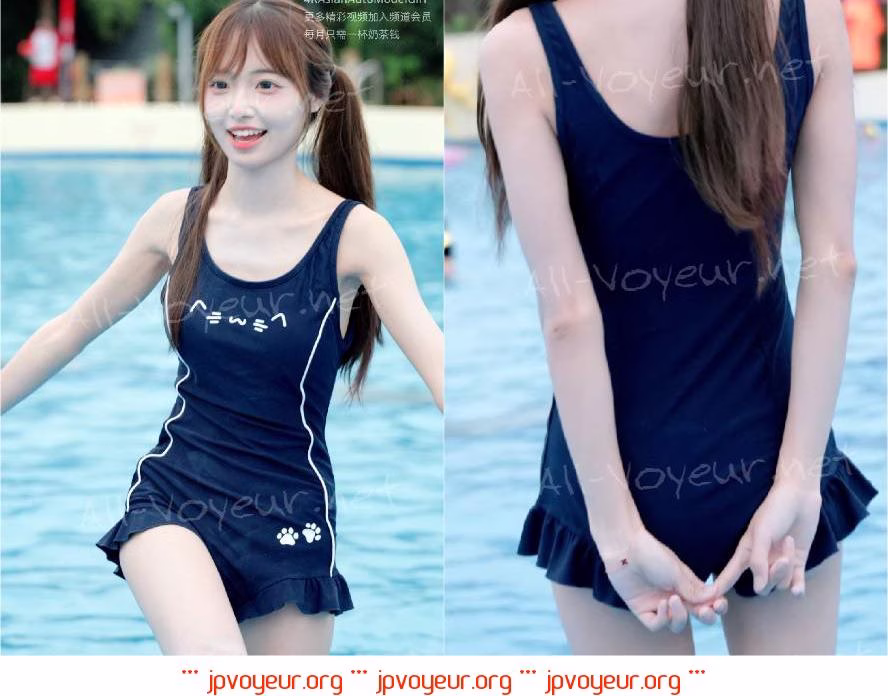 4K 比基尼泳装 天目湖水世界 网红车模 模特 아주르 레인 수영복 비키니 swimsuit bikini アズールレーン 비키니 룩북 (1)