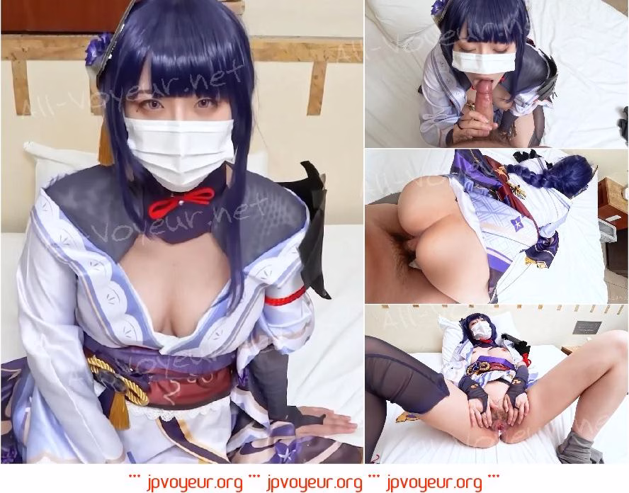 ち○ぽ大好きドスケベレイヤーの雷○将軍大量中出しハメ撮り！イキまくりのキツまんヒクヒクがエロすぎる！