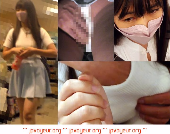 地味カワの普通の私服●K(C?)。乗り慣れない電車でやられ放題 痴漢記録日記#125 3人目