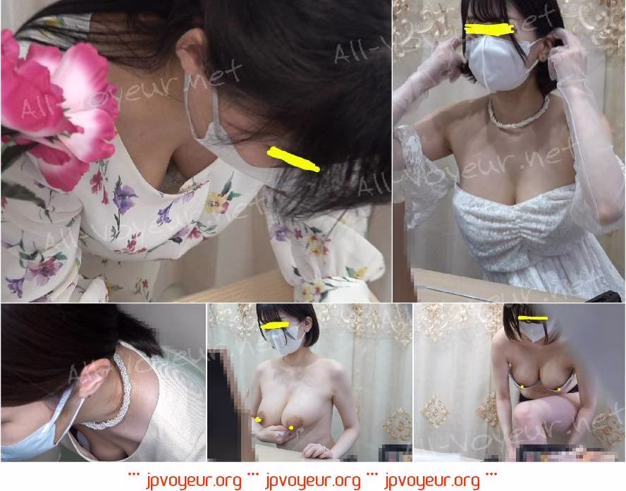 vol.65【花嫁さんの生着替え】Iカップ!?爆乳花嫁さん登場！受付・参列者の胸ちら２名