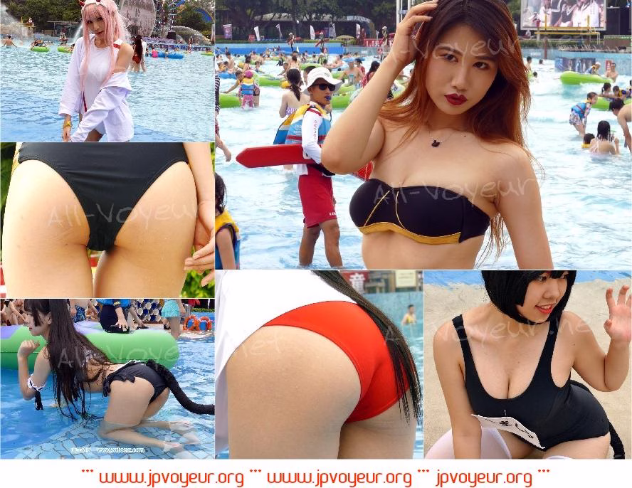 K75-06 - 2025年❤️角色扮演cos二次元走光露点+万人比基尼