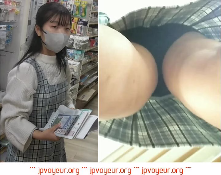 わんぴちゃんのしましまブラとしましまパンツ
