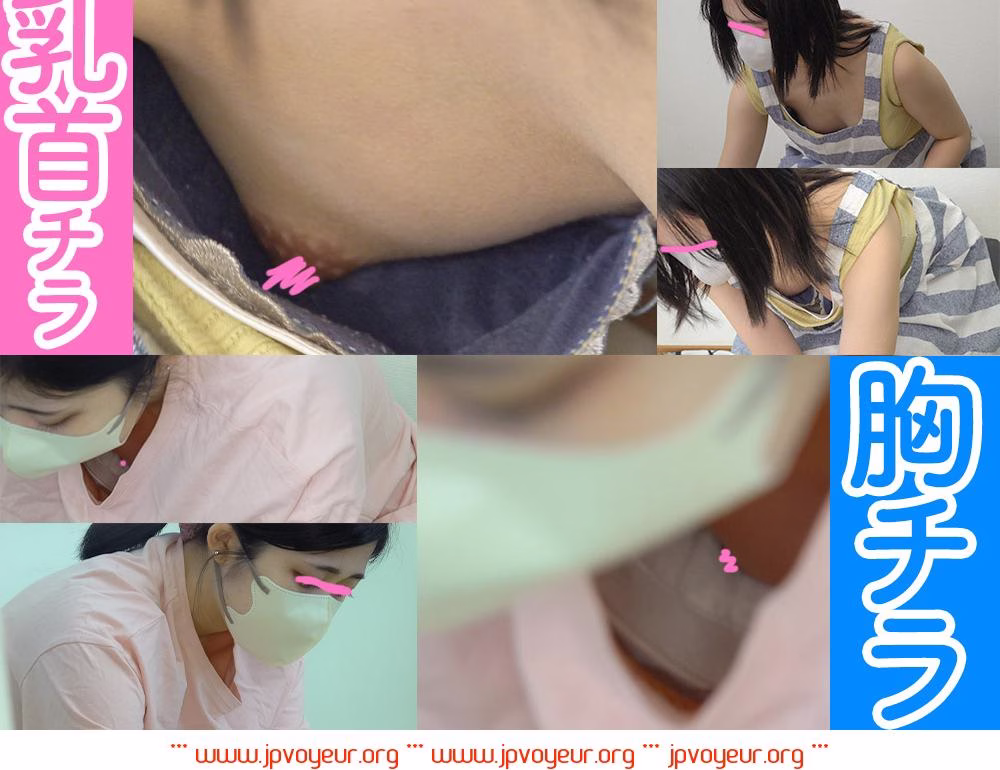 ＃75【陶芸中の胸チラ】浮きブラJDのB地区/インテリJDのおっぱい
