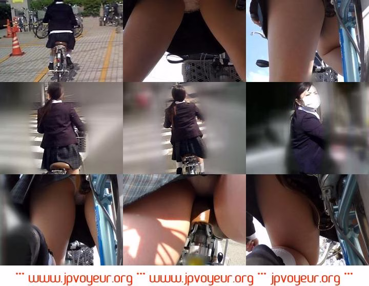 【自転車パンチラ】自転車パンチラ1-6