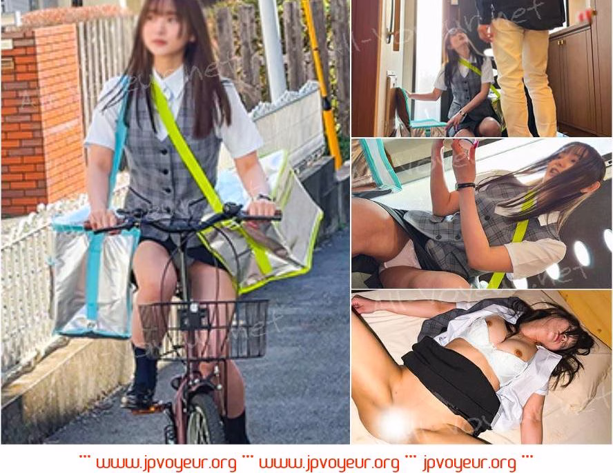 ヤク●トレディ 色白美人、気立て良し、成績優秀（多分）なKさん 一生懸命お仕事中のパンティ隠し撮り 自宅で生中出しハメ