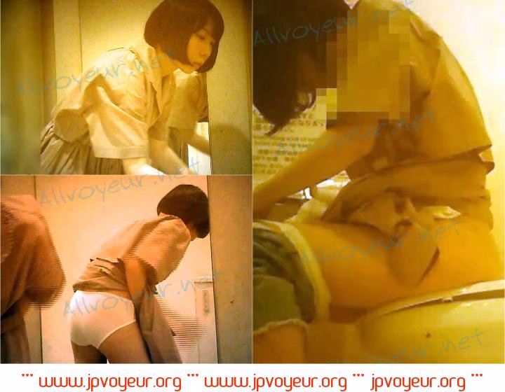 【初制服】super premiere japanese toilet 6 息遣い荒い編