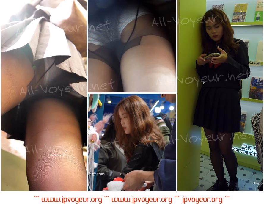 (BC-AA-468)抹胸齐逼紧身裙美女..屁股夹着骚窄内逛街