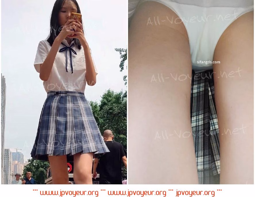 【CSCD】青JK女子大生がケーキ屋さんでケーキを購入、白下着姿で生ハメ