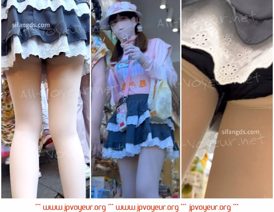 【CSCD】青JK女子大生がケーキ屋さんでケーキを購入、白下着姿で生ハメ