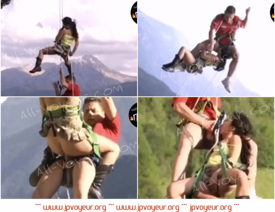 奇妙❤️ 空中でセックスをする、男と女がロープで空中にぶら下がってセックスをする、それは本当に普通の人にはできないことであり、彼らは弱いので、まだ自分の女をファックしているのはとても怖いです