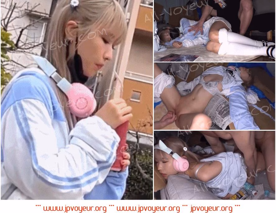 【Japanese MJ】商店街で見かけた白ソックス美女を尾行❤️隙を見て意識を失わせて弄ぶ[HD無水版][3.6G]