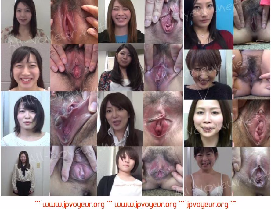 総勢100名以上のお姉さんの接写マン開き