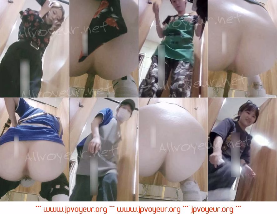 【絶妙なトイレショット】韓国の女子大生がバーで酔っ払ってトイレで倒れそうになる