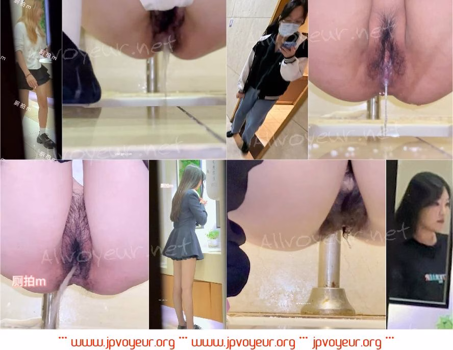 KTVのトイレでおしっこをする6人の美女