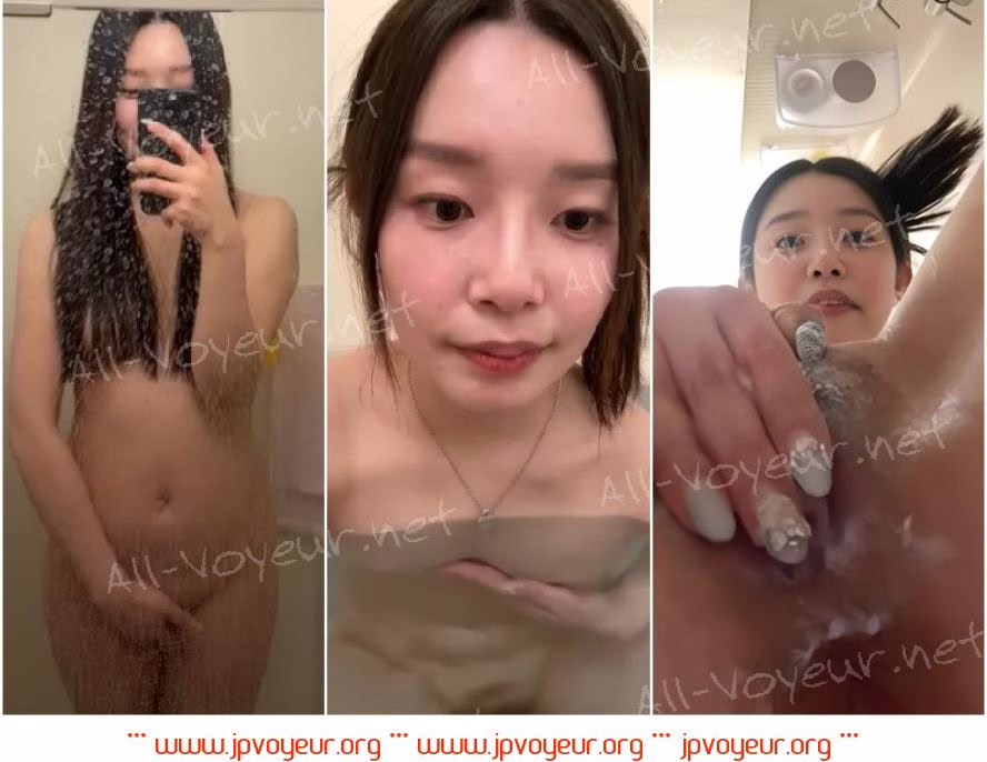 明るく元気な女子大生がお風呂で全裸ライブオナ配信